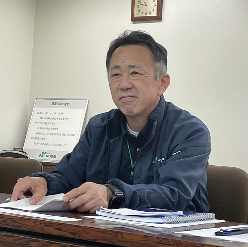 家畜診療部長 獣医師 草野 勝徳様